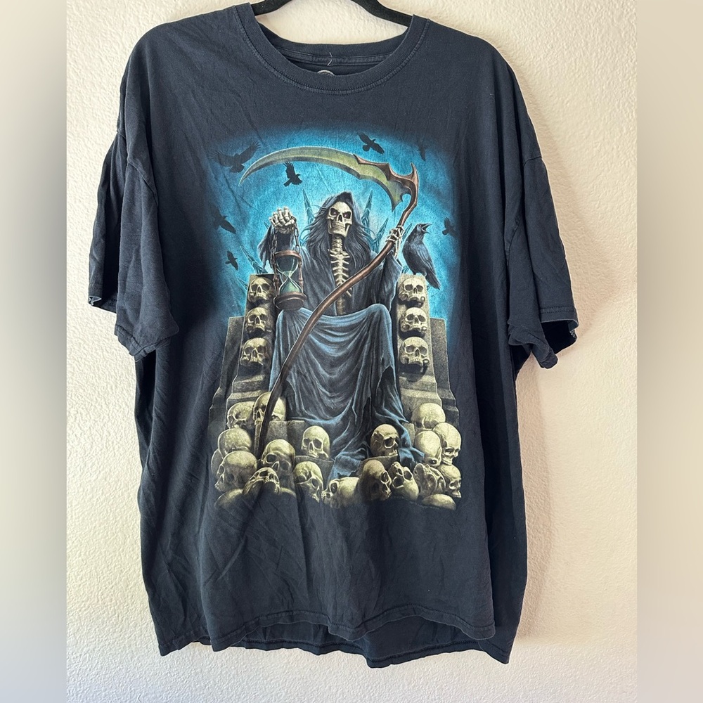 GRIM REAPER, Y2K vibes size XXL DOM shirt